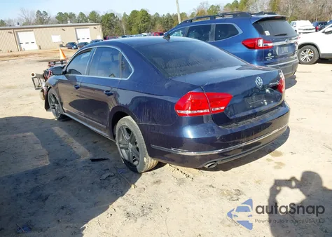 2014 Volkswagen Passat 1.8T Sel Premium из США, поврежденный, VIN 1VWCT7A30EC044671